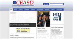 Desktop Screenshot of ceasd.org